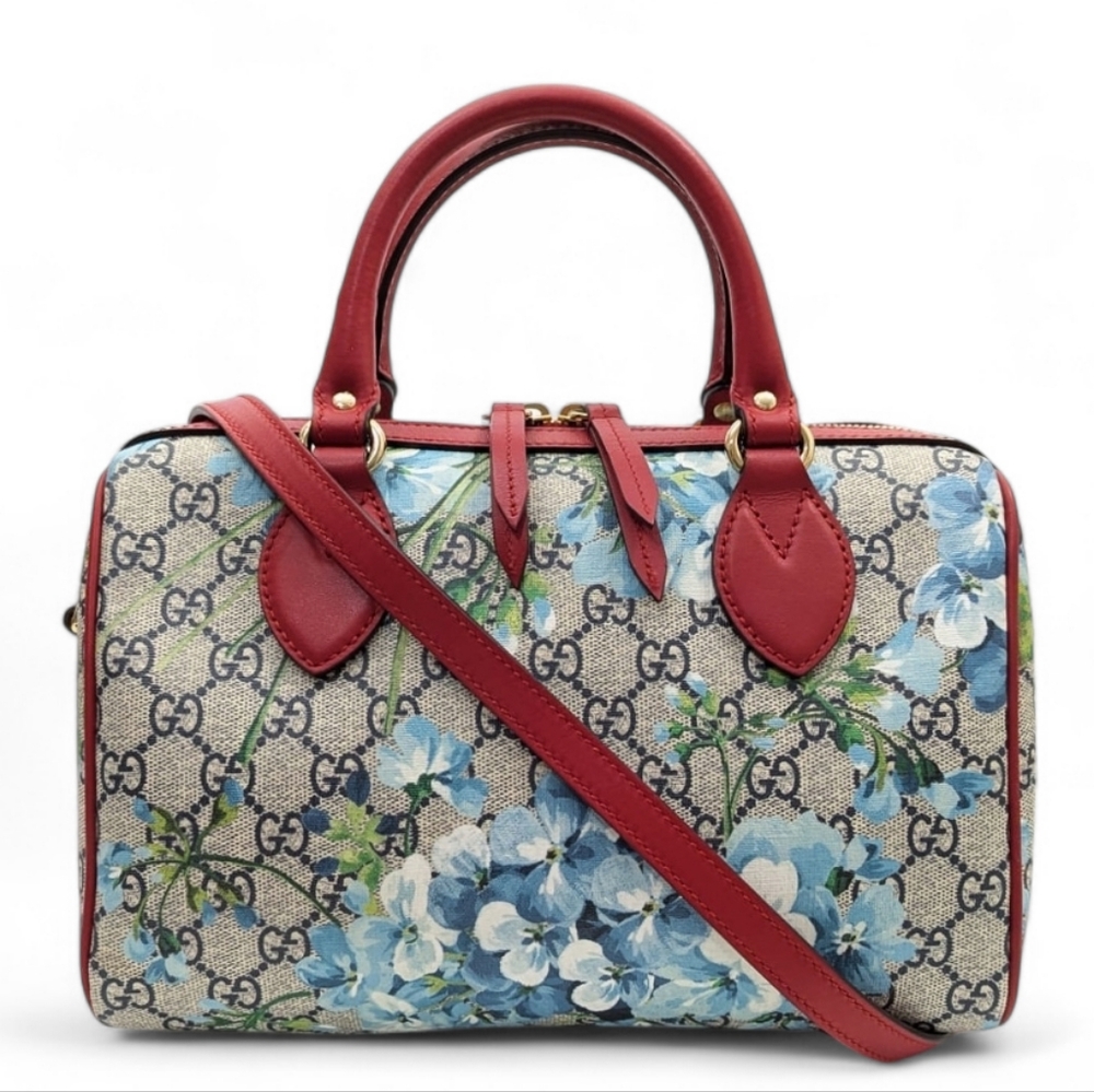 ✨️💎Authentic Gucci Bloom small Gucci Boston with Strap